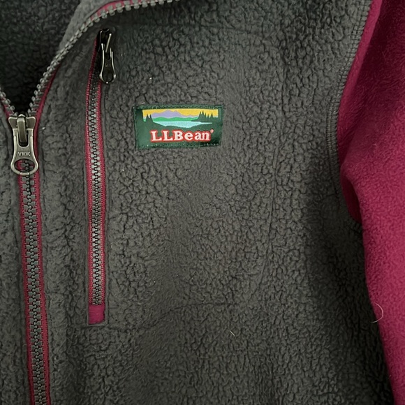 L.L. Bean Quarter Zip Fleece - Picture 3 of 5